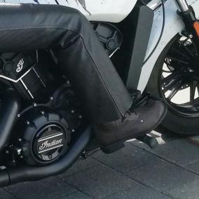 These Boots are made for riding - Damen Vintage Motorradboots