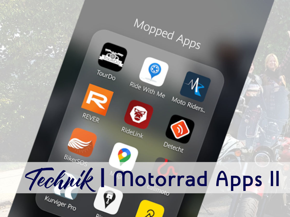Motorrad-Apps Teil 2: Community Apps