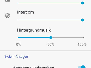 Cardo Connect Lautstärkeeinstellungen