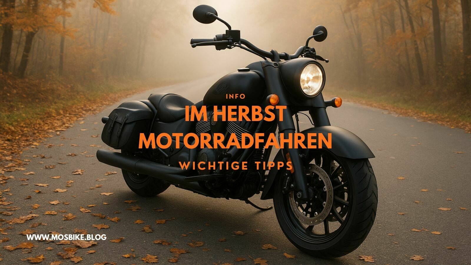 Wichtige Tipps für's Motorradfahren im Herbst