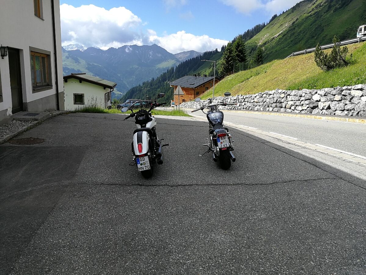 Motorradtour im Bregenzer Wald