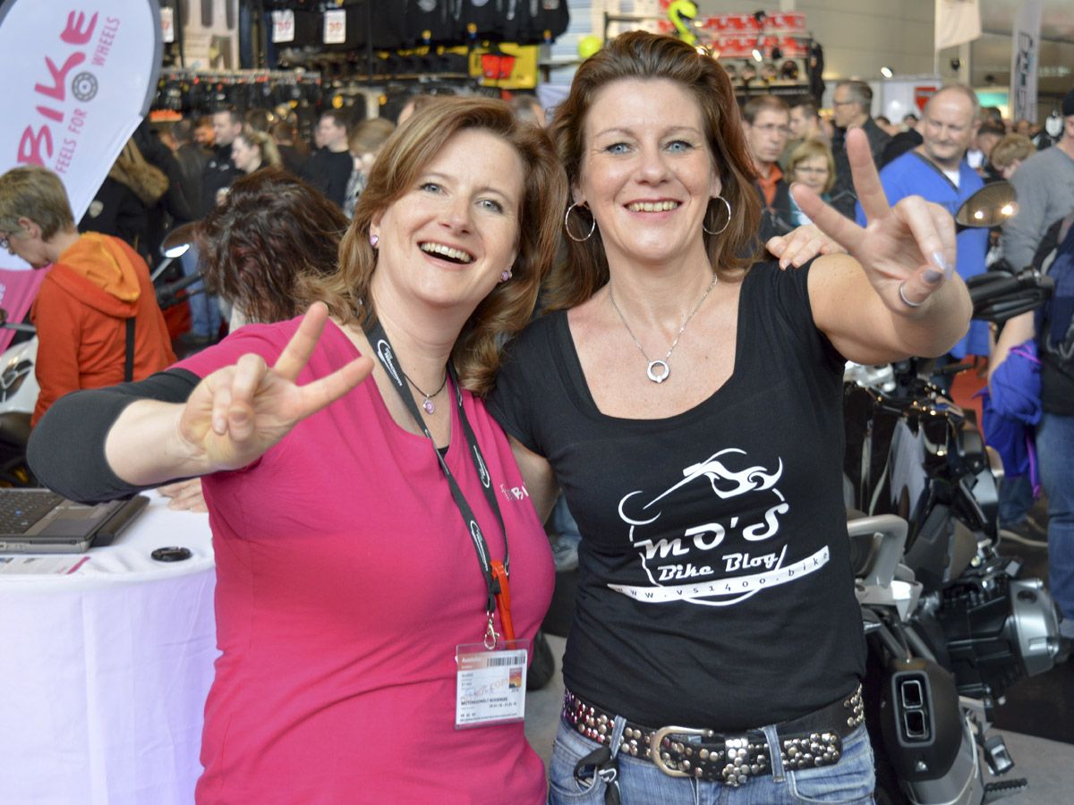 Motorradwelt Bodensee 2016 mit Frauke von Fembike