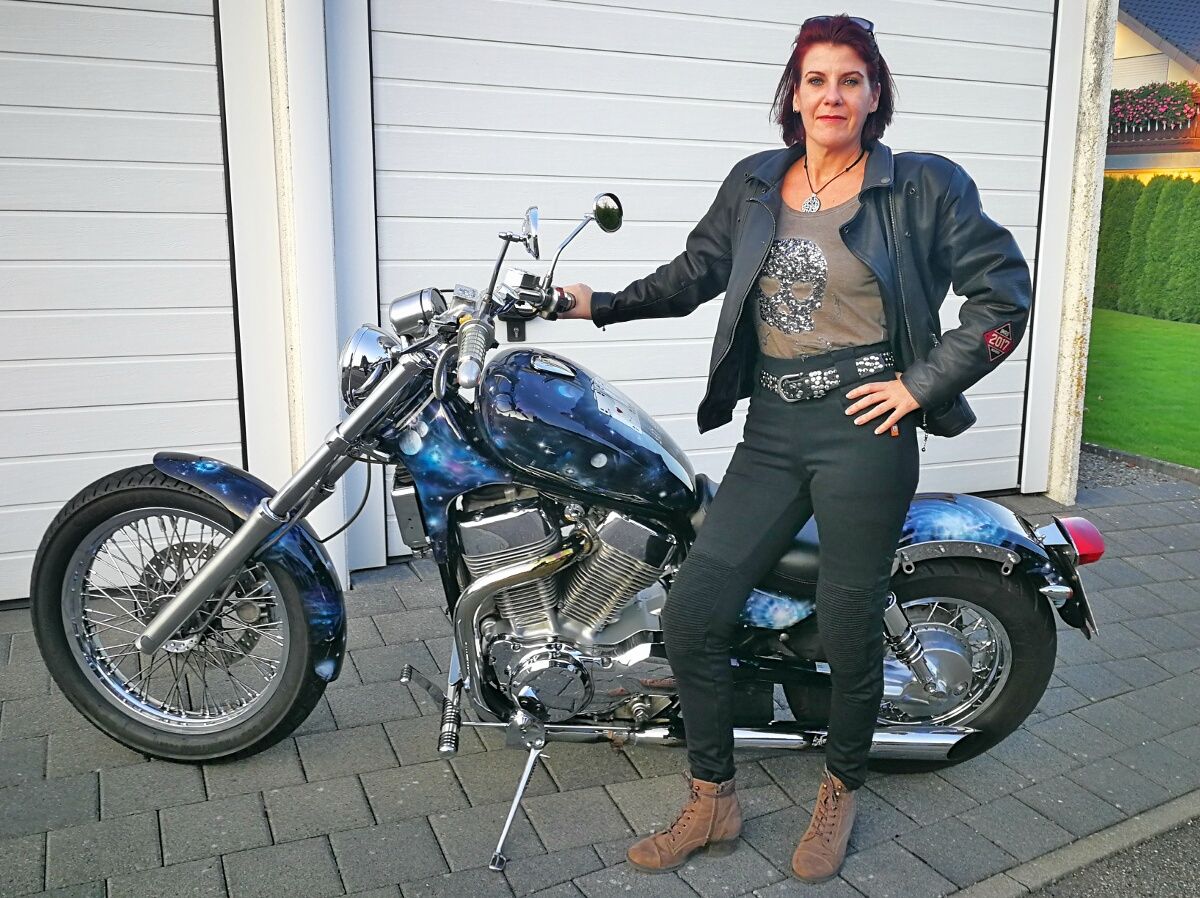 motogirl motorrad kevlar leggings