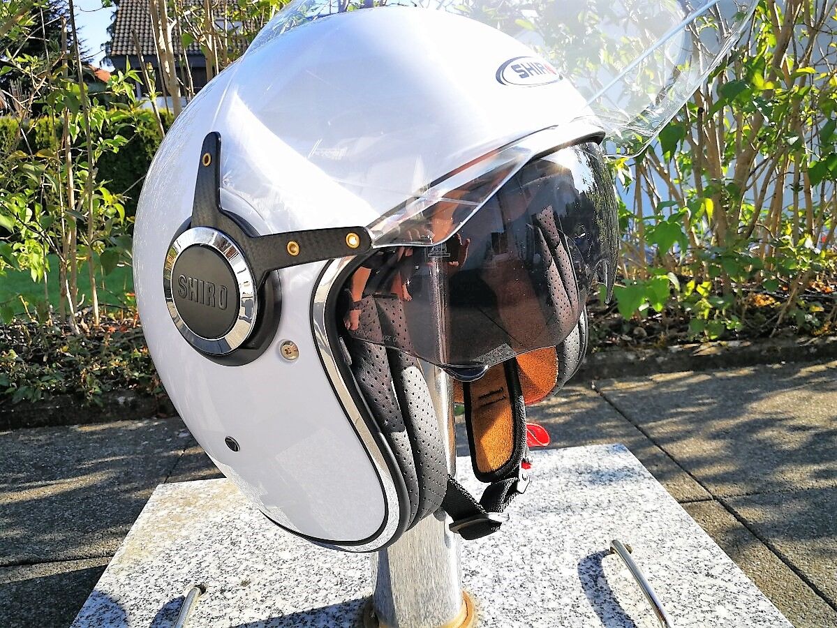 Sonnenblende des Helms Bullet