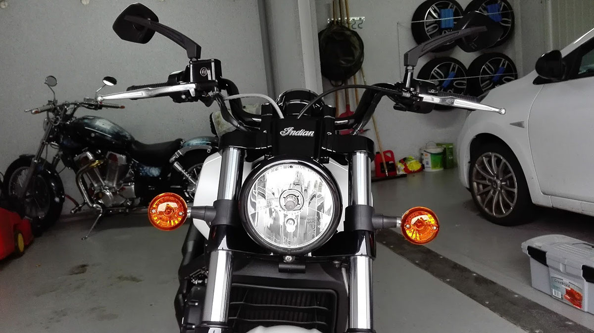 Kellermann Bbullet Blinker für die Indian Scout