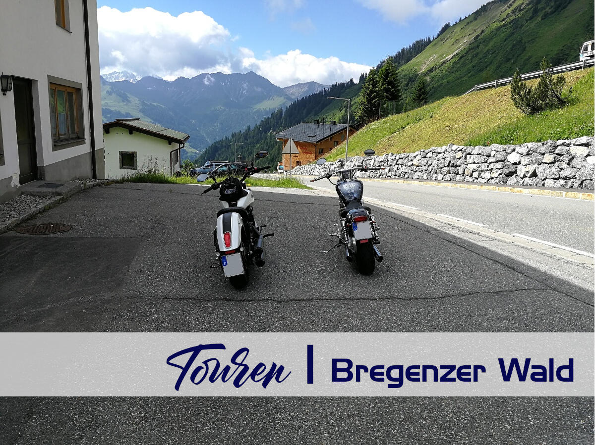 Motorradtour im Bregenzer Wald