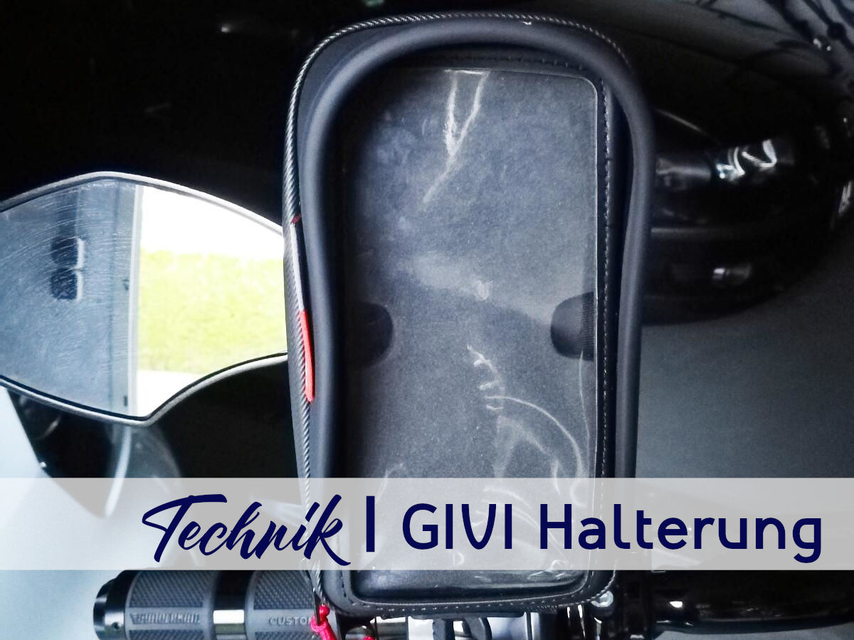 GIVI Motorrad Handy-Halterung