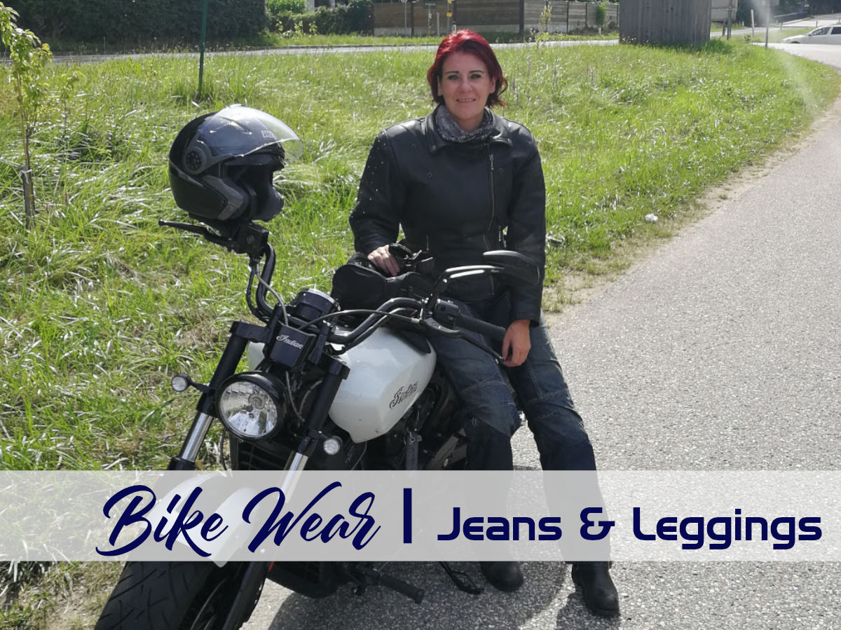 Damen Motorrad Kevlarjeans und Leggings