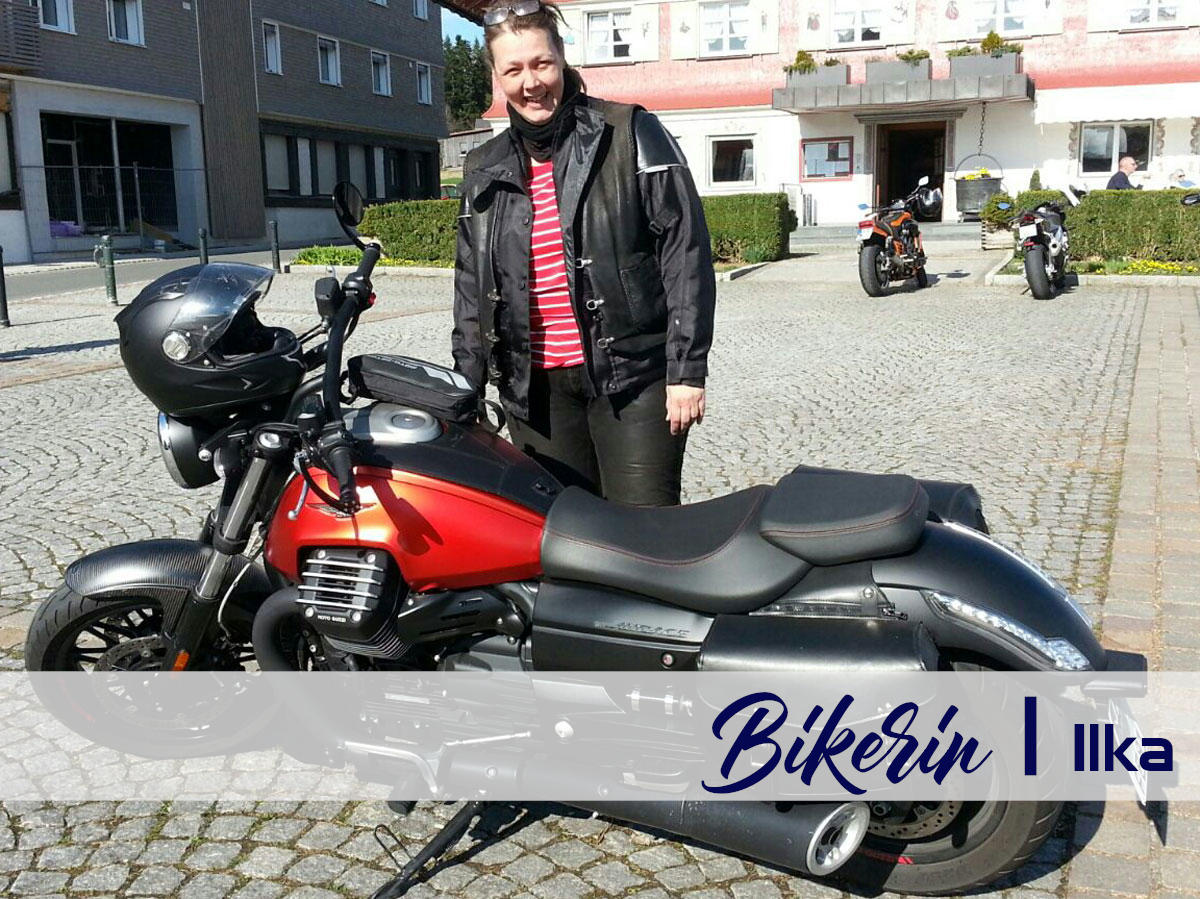 Bikerin Portrait Ilka