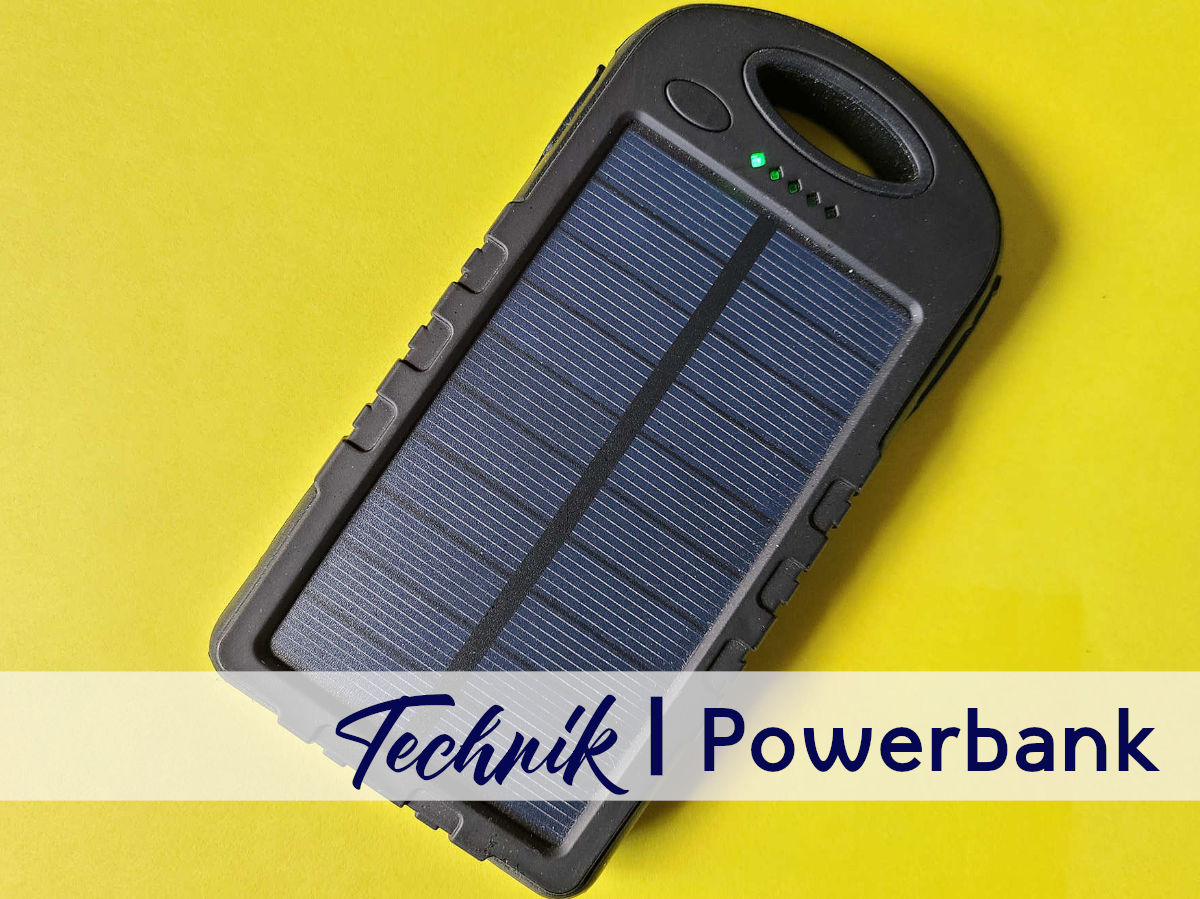 Solar Powerbank für's Motorrad