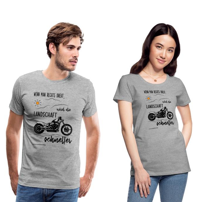 T-Shirts für Bikerinnen und Biker