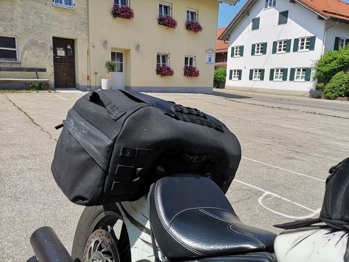 Motorrad Sommerurlaub Waal