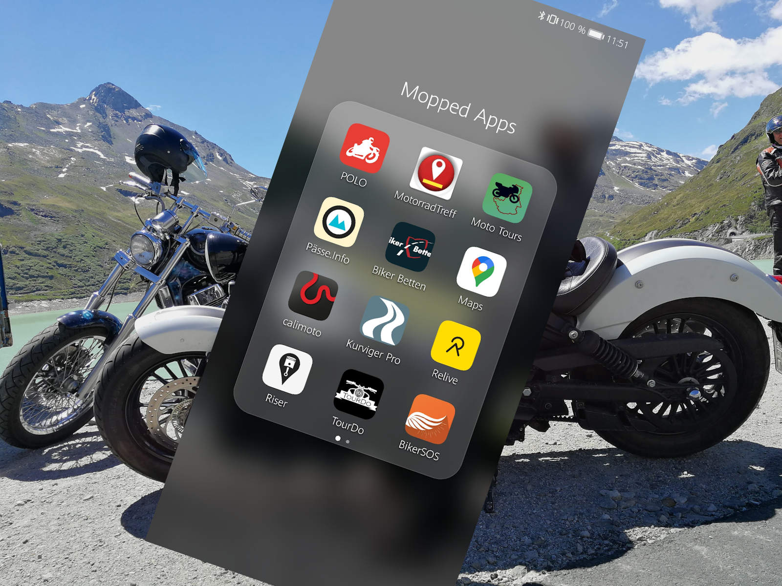 Nützliche Apps für's Reisen mit Motorrad - Teil 1